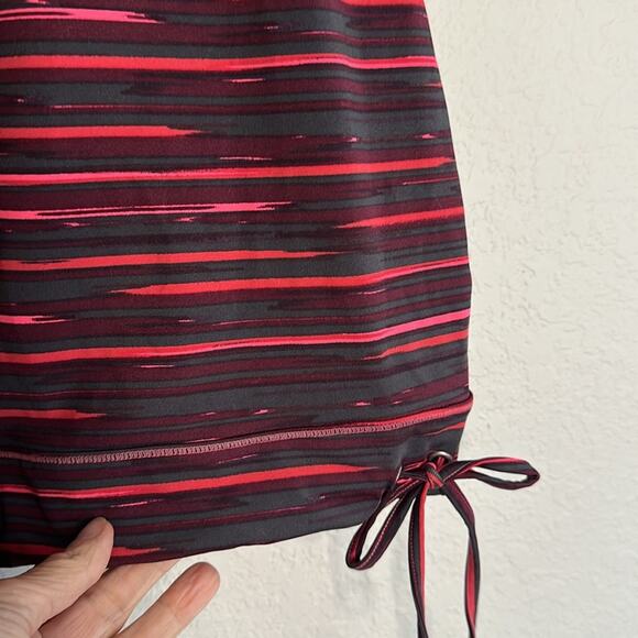 Athleta Tinker Racerback Tank Top Tie Bottom Bra Shelf Athletic Yoga Pilates XL - Picture 3 of 8